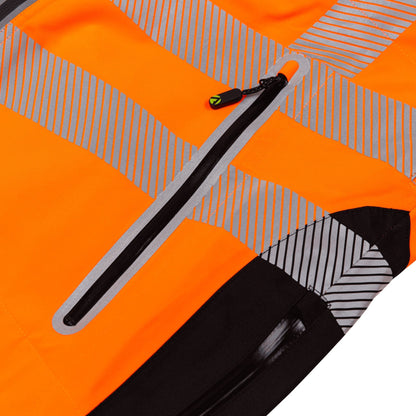 ATHV4420(F) Full Zip Waterproof Women’s Work Jacket – Hi-Vis Orange