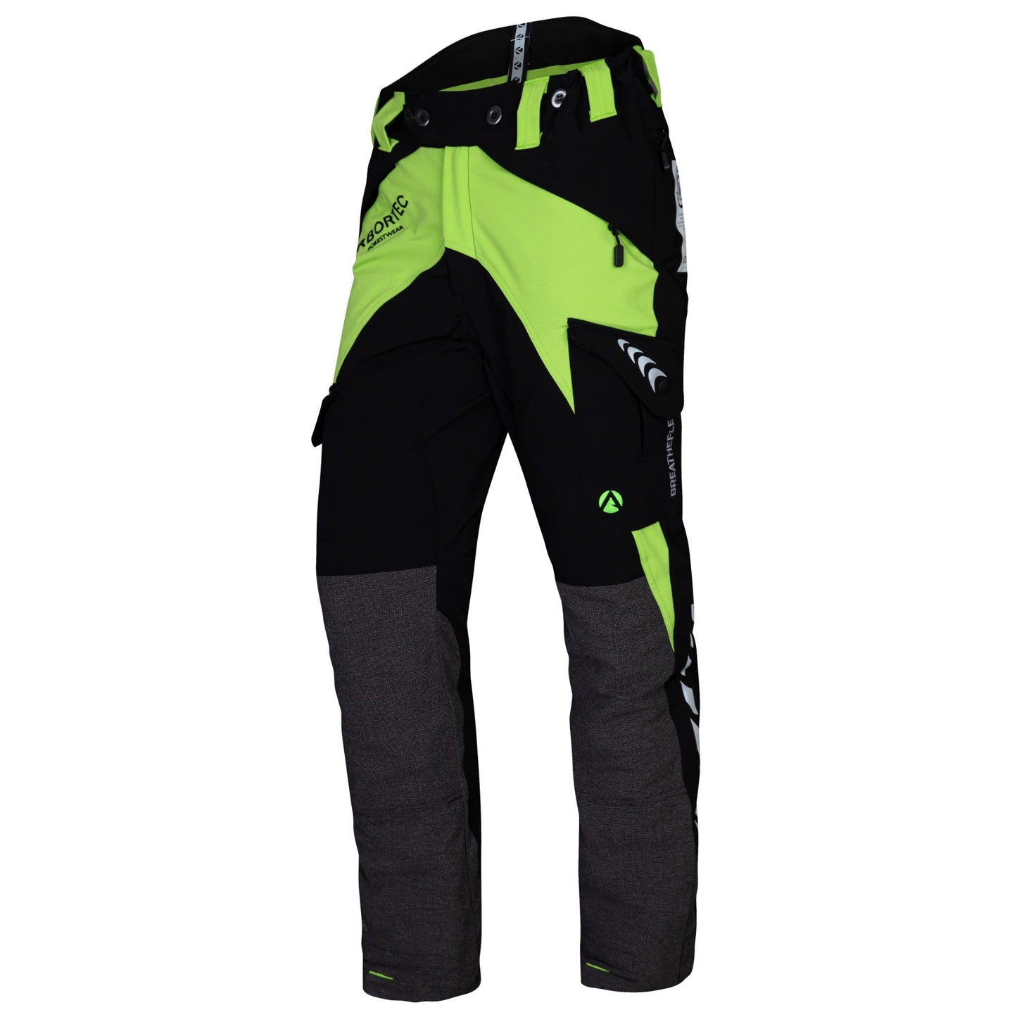 AT4040 Breatheflex Chainsaw Trousers Design C Class 2 - Lime