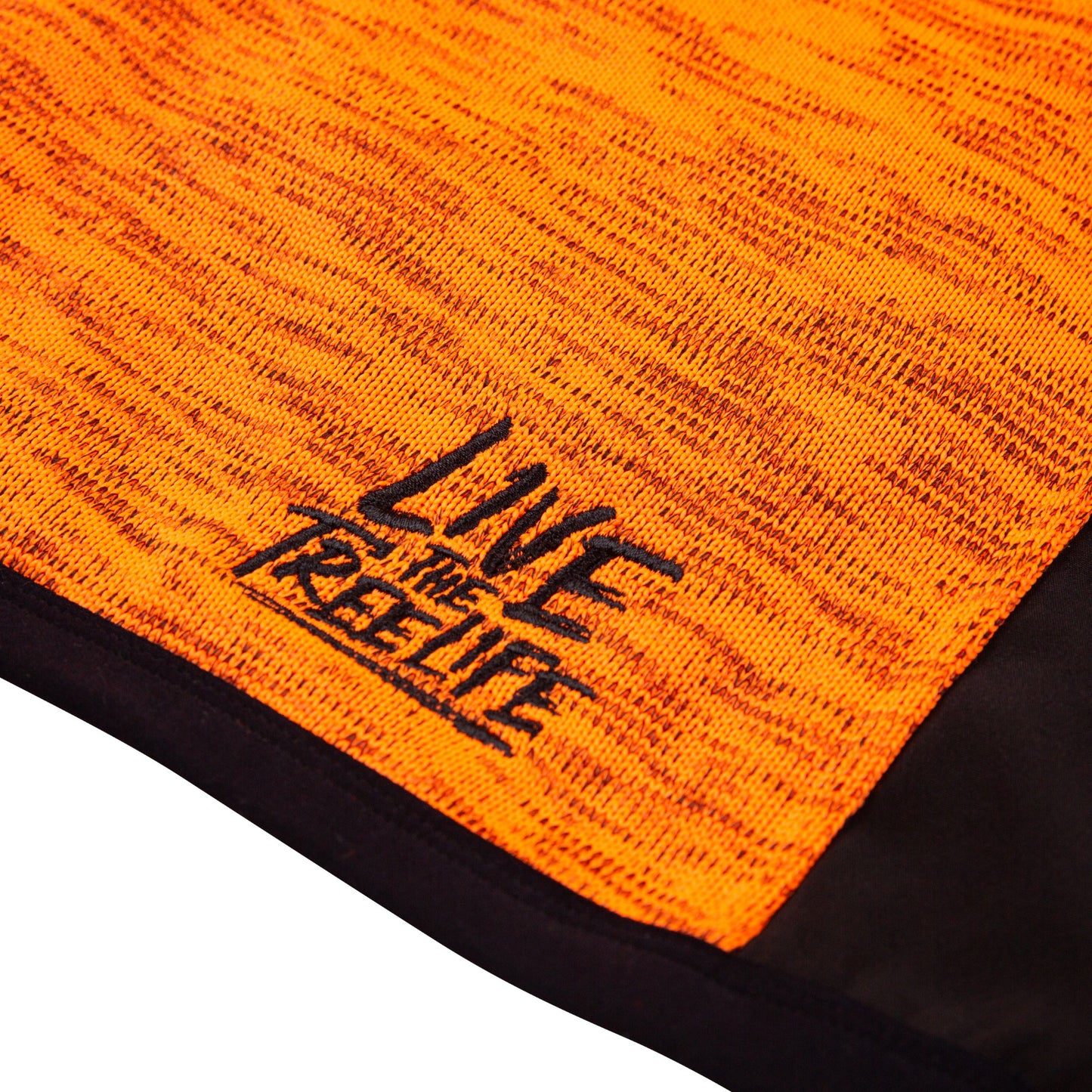 Kudu Plus Melange Zip Sweater Orange