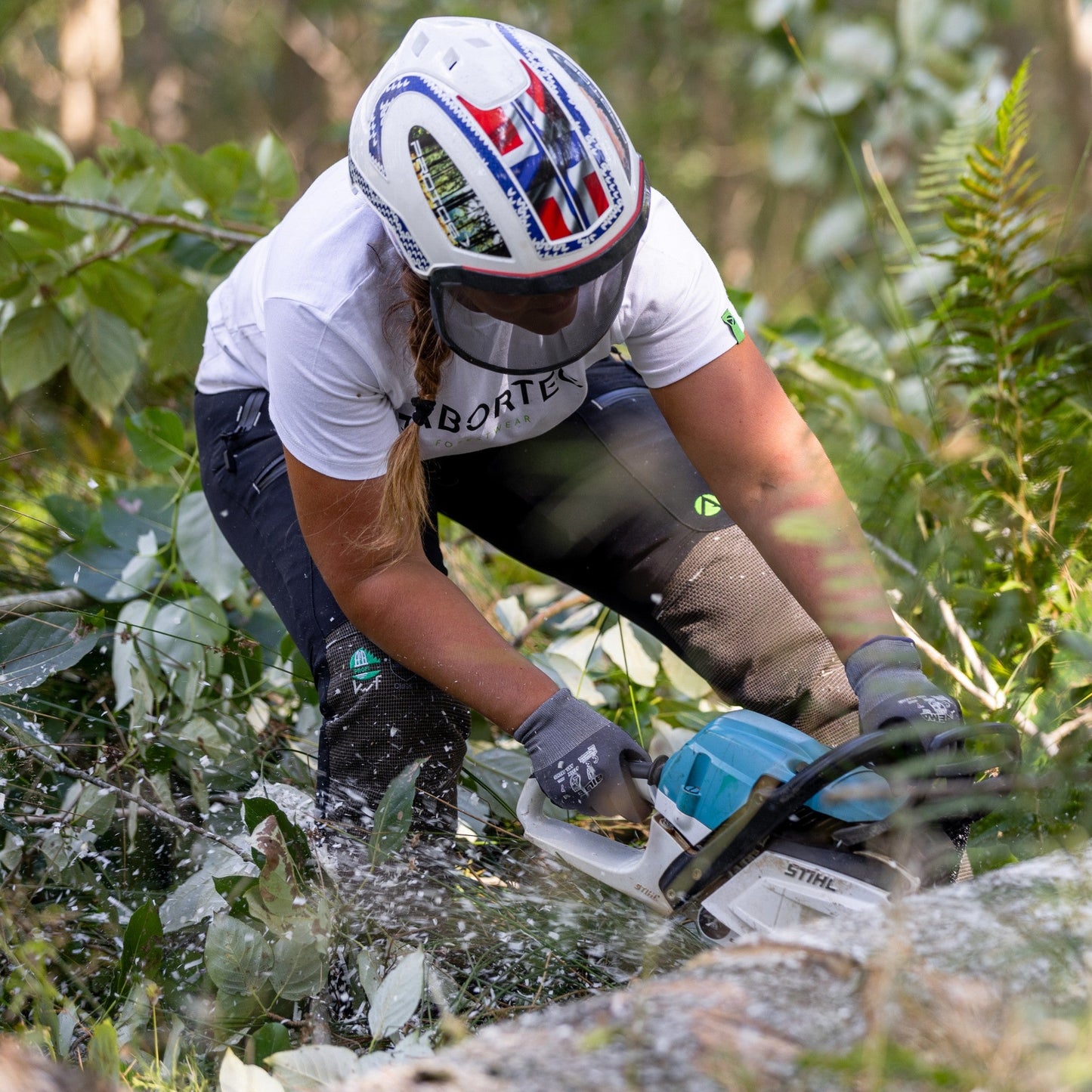 AT4060(F) Breatheflex Pro Women's Chainsaw Trousers Class 1 / Design A - Black