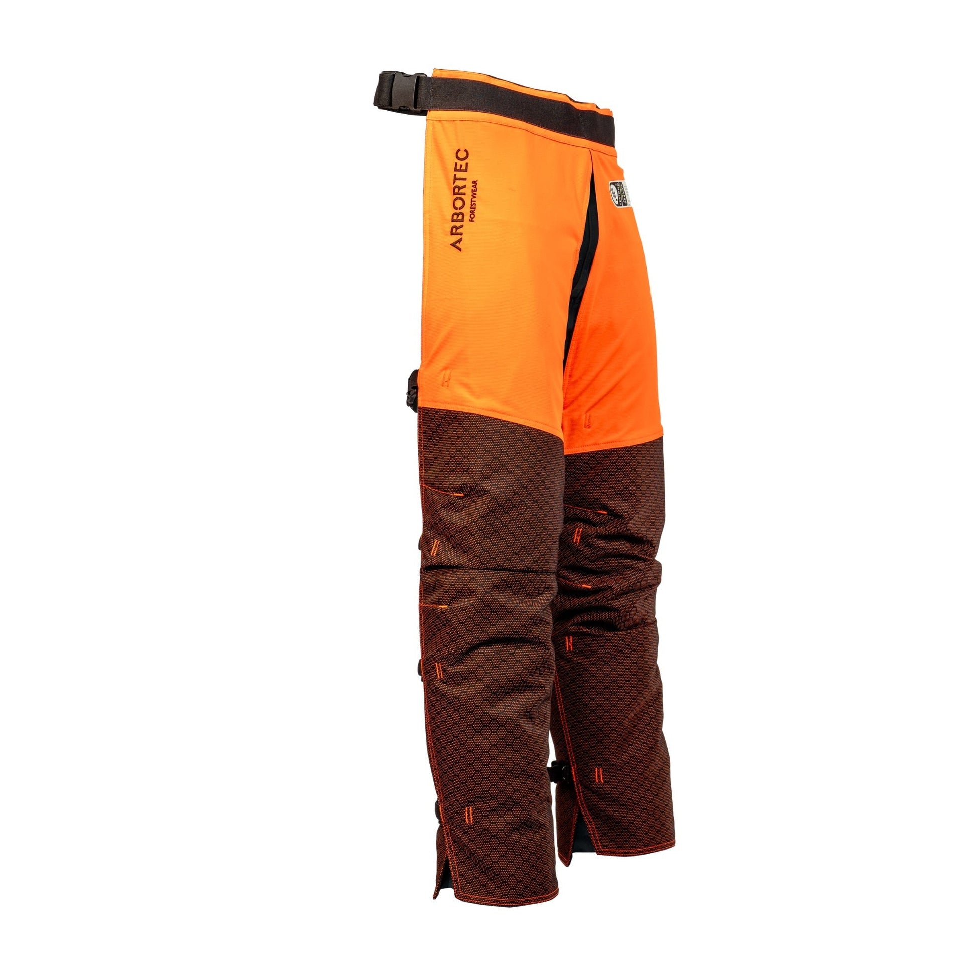 AT4008(US) Arbortec Chainsaw Chaps Calf Wrap - Orange - Arbortec Forestwear