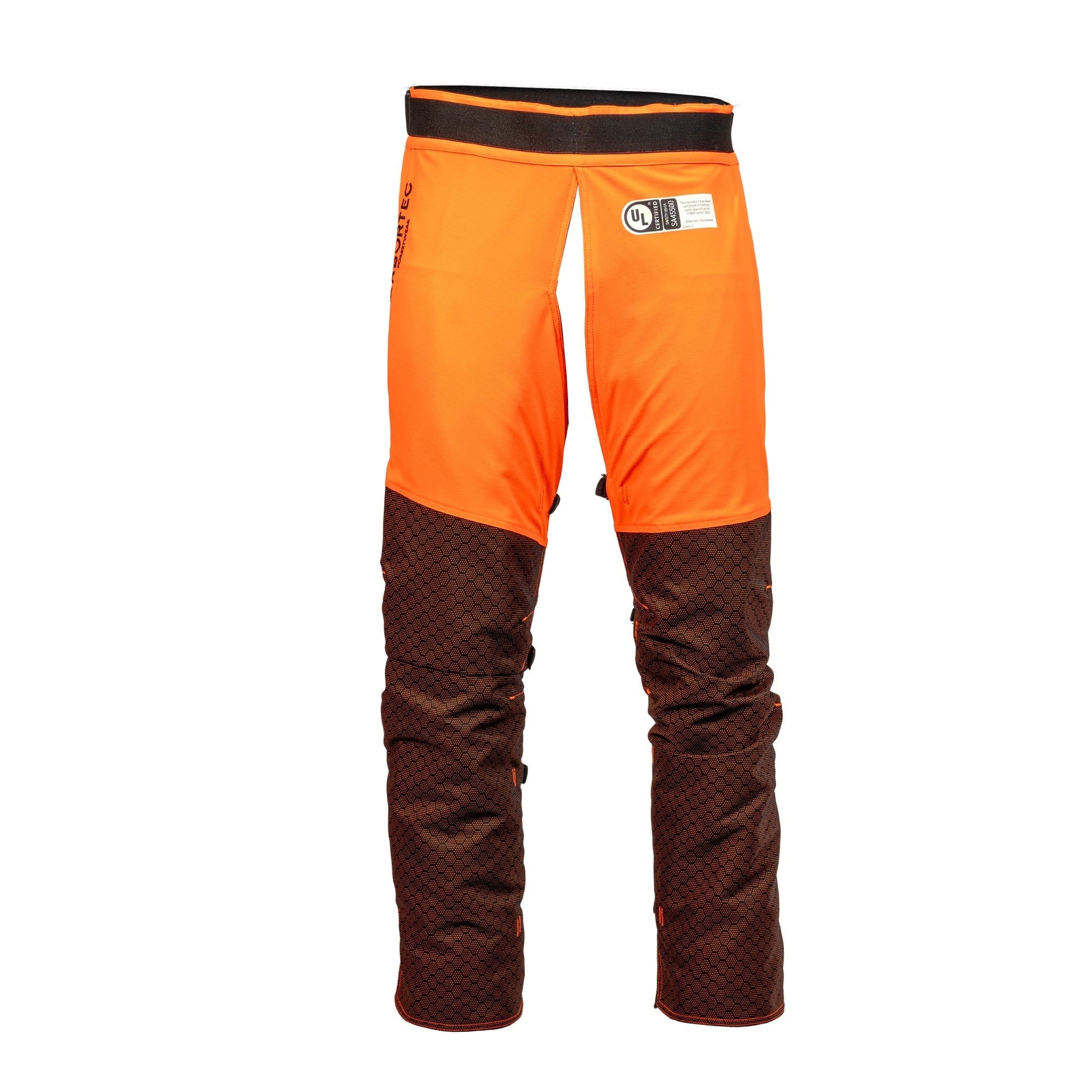 AT4008(US) Arbortec Chainsaw Chaps Calf Wrap - Orange - Arbortec Forestwear