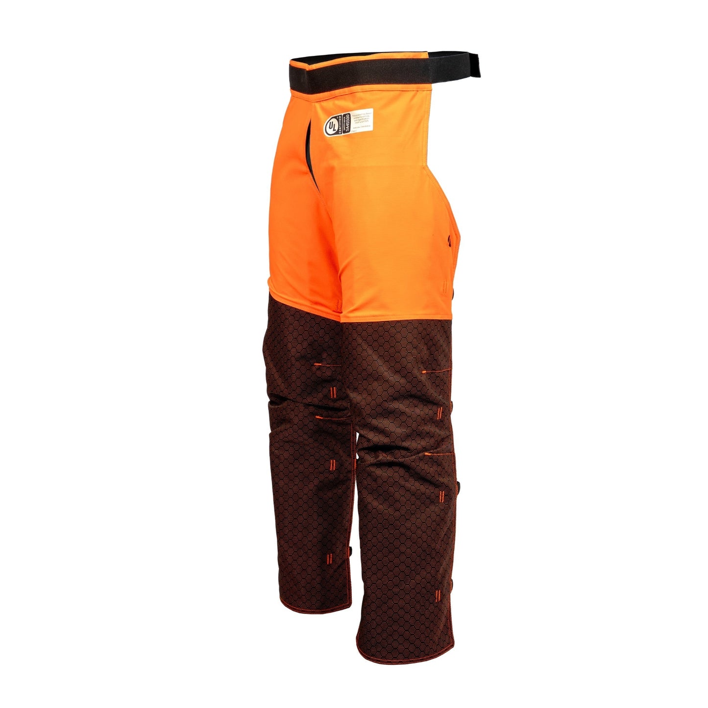AT4009(US) Arbortec Chainsaw Chaps Front Protection - Orange - Arbortec Forestwear