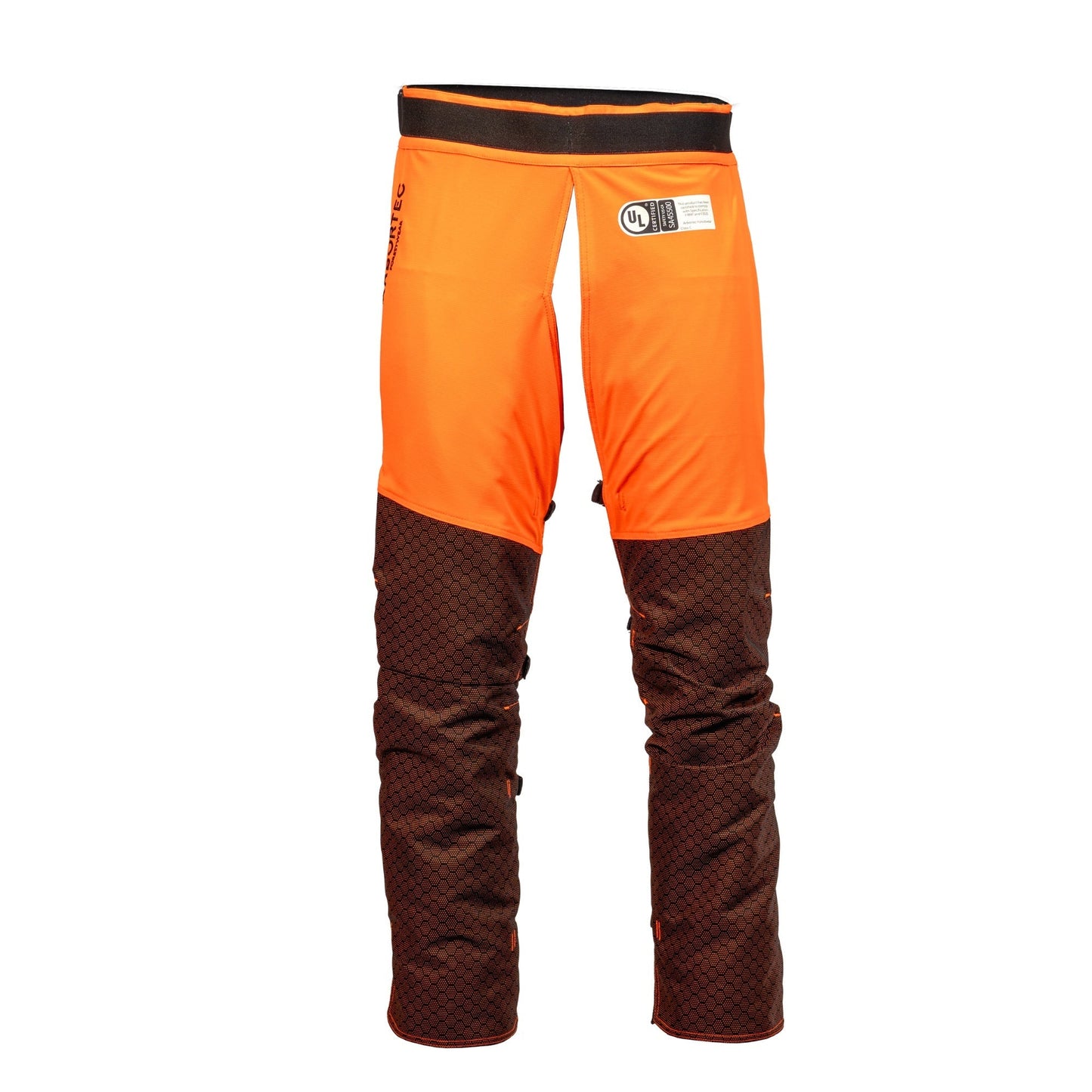 AT4009(US) Arbortec Chainsaw Chaps Front Protection - Orange - Arbortec Forestwear