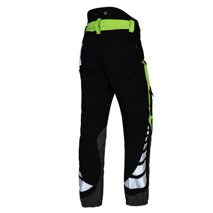 AT4035 Breatheflex Chainsaw Trousers Design C Class 3 - Lime - Arbortec Forestwear