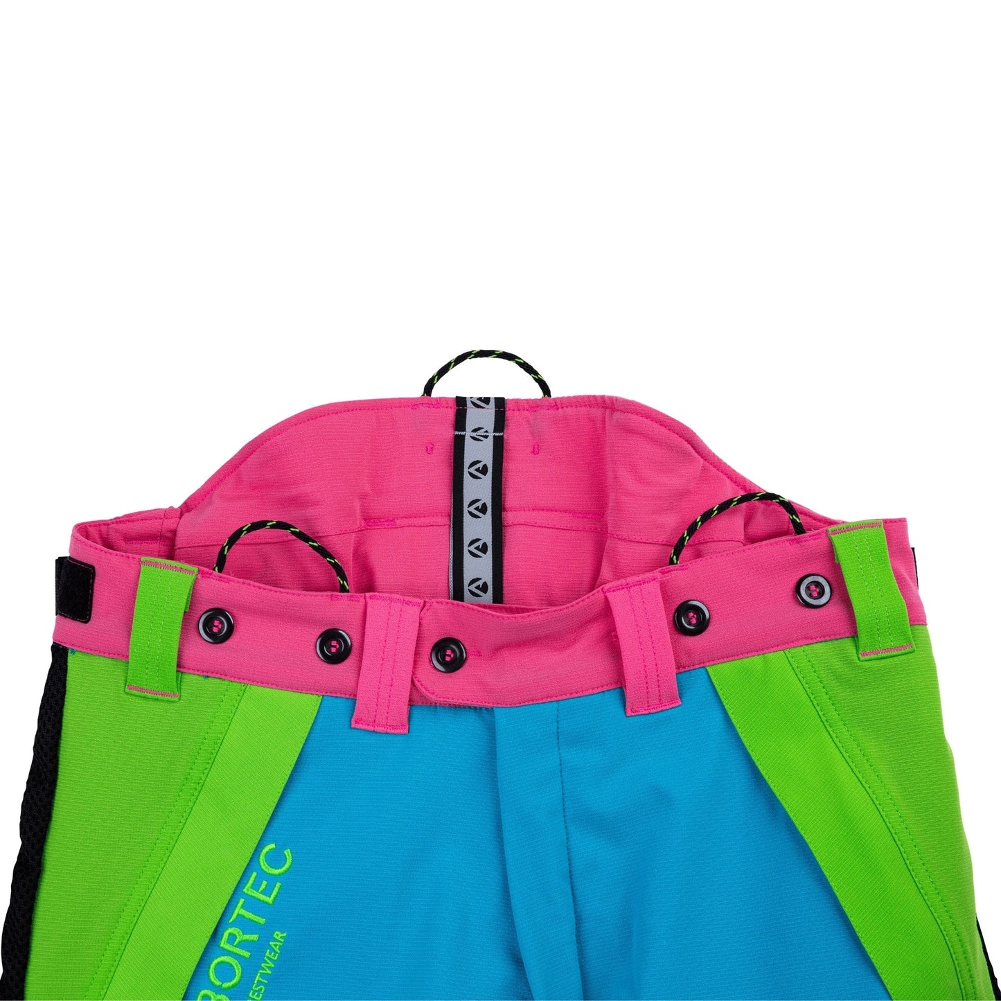 AT4062(EU) Arbortec Vented Chainsaw Trousers Design A Class 1 - Aqua Multi - Arbortec Forestwear