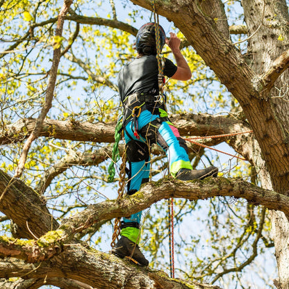 AT4062(EU) Arbortec Vented Chainsaw Trousers Design A Class 1 - Aqua Multi - Arbortec Forestwear