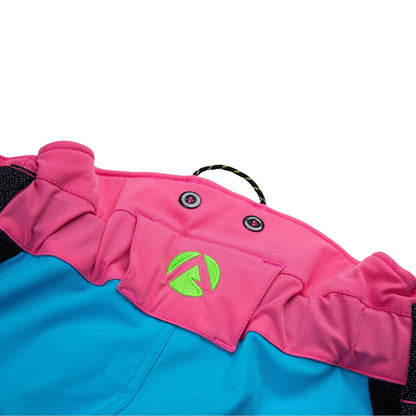 AT4062(EU) Arbortec Vented Chainsaw Trousers Design A Class 1 - Aqua Multi - Arbortec Forestwear