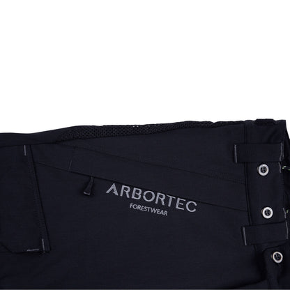 AT4062(EU) Arbortec Vented Chainsaw Trousers Design A Class 1 - Black - Arbortec Forestwear