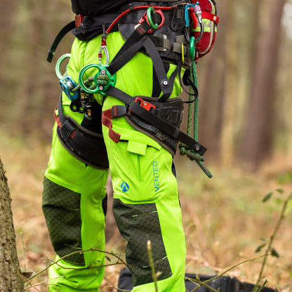 AT4062(EU) Arbortec Vented Chainsaw Trousers Design A Class 1 - Lime - Arbortec Forestwear