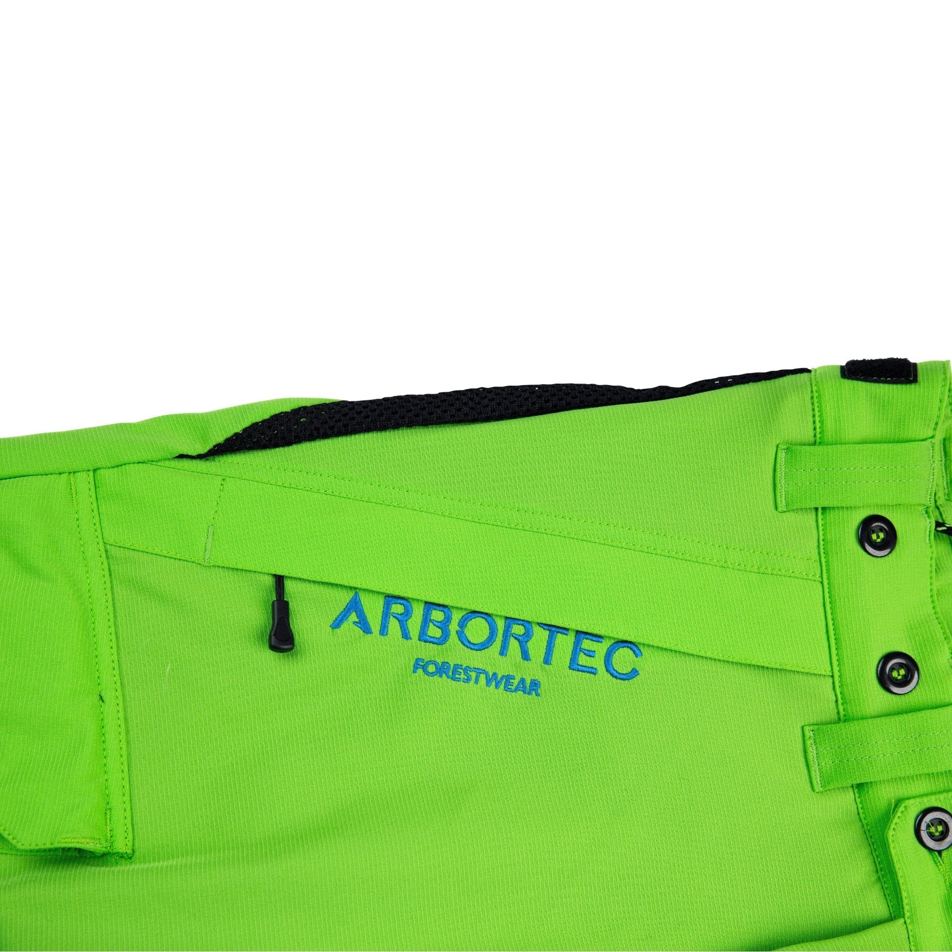 AT4062(EU) Arbortec Vented Chainsaw Trousers Design A Class 1 - Lime - Arbortec Forestwear