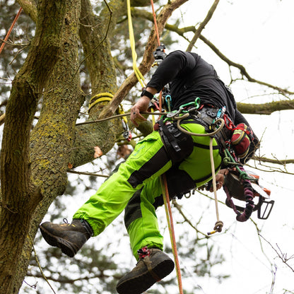 AT4062(EU) Arbortec Vented Chainsaw Trousers Design A Class 1 - Lime - Arbortec Forestwear