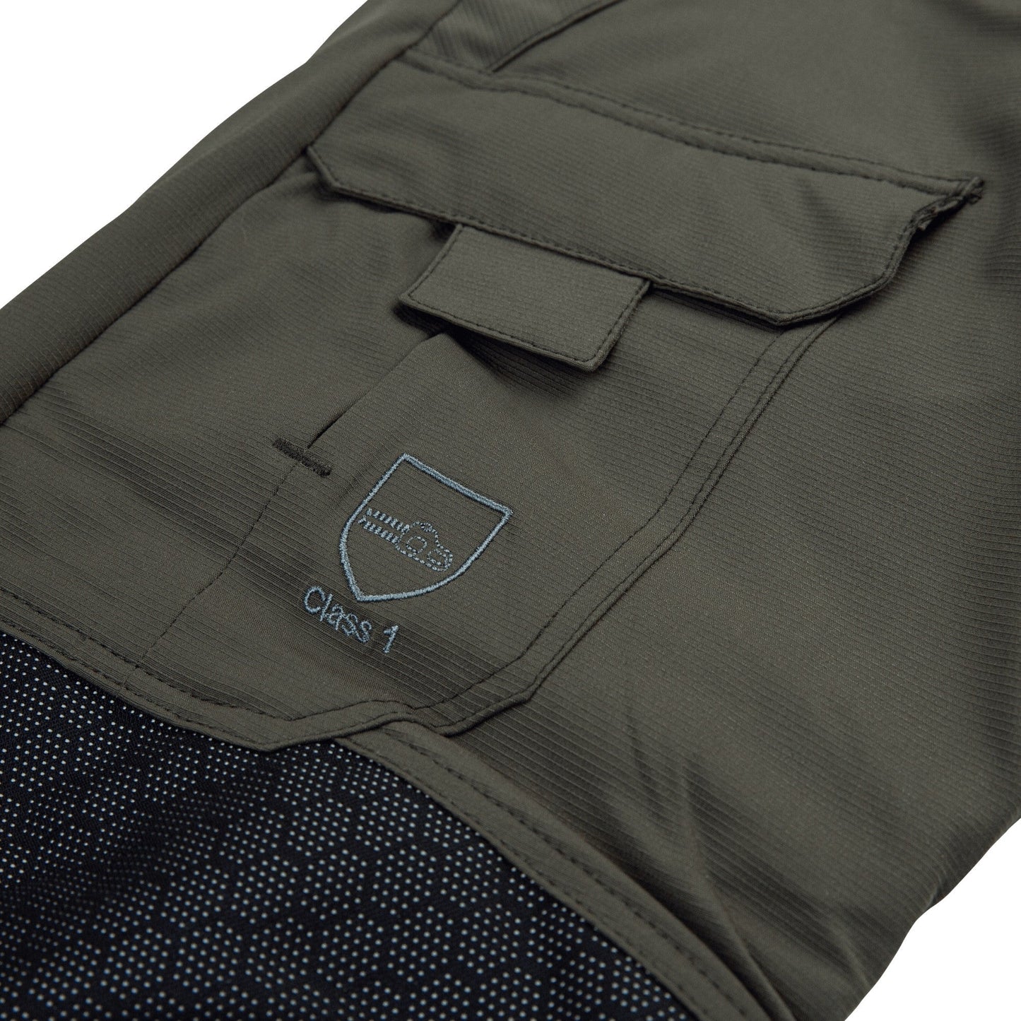 AT4062(EU) Arbortec Vented Chainsaw Trousers Design A Class 1 - Olive - Arbortec Forestwear