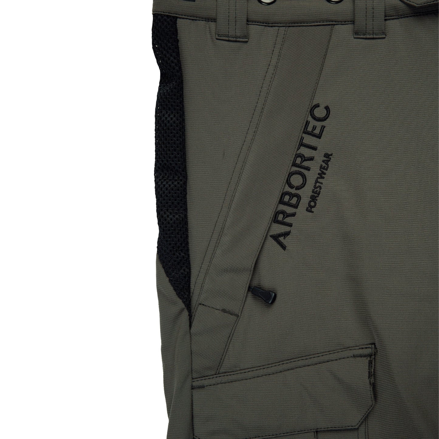 AT4062(EU) Arbortec Vented Chainsaw Trousers Design A Class 1 - Olive - Arbortec Forestwear