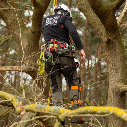 AT4062(EU) Arbortec Vented Chainsaw Trousers Design A Class 1 - Olive - Arbortec Forestwear