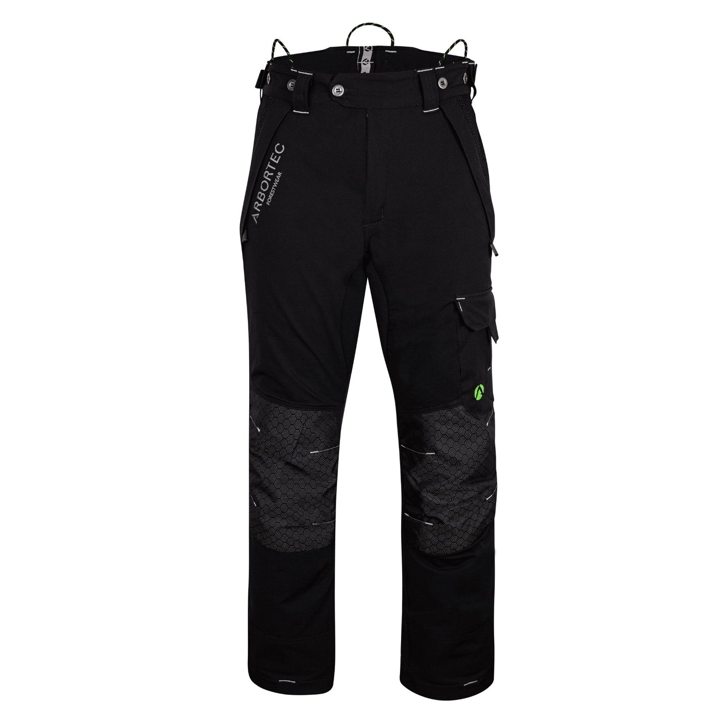 AT4062(US) Arbortec Vented Chainsaw Pants - Black - Arbortec Forestwear