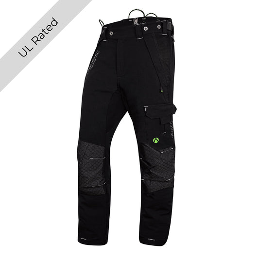 AT4062(US) Arbortec Vented Chainsaw Pants - Black - Arbortec Forestwear