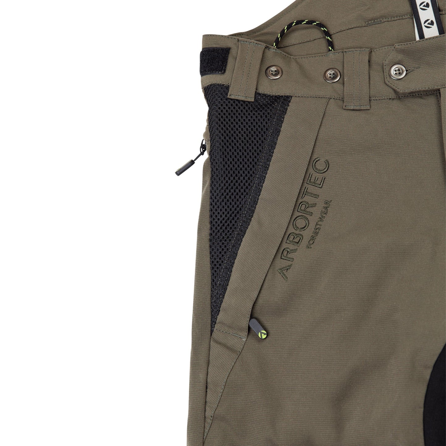 AT4062(US) Arbortec Vented Chainsaw Pants - Olive - Arbortec Forestwear