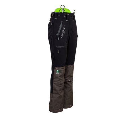 AT4070(F) Breatheflex Pro Women's Chainsaw Trousers Class 1 / Design C - Black - Arbortec Forestwear