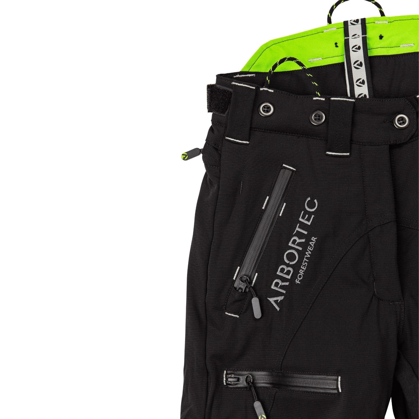 AT4070(F) Breatheflex Pro Women's Chainsaw Trousers Class 1 / Design C - Black - Arbortec Forestwear
