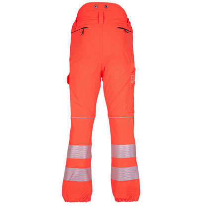 ATHV4040 Breatheflex Chainsaw Trousers Design C Class 2 - Hi Vis Orange - Arbortec Forestwear