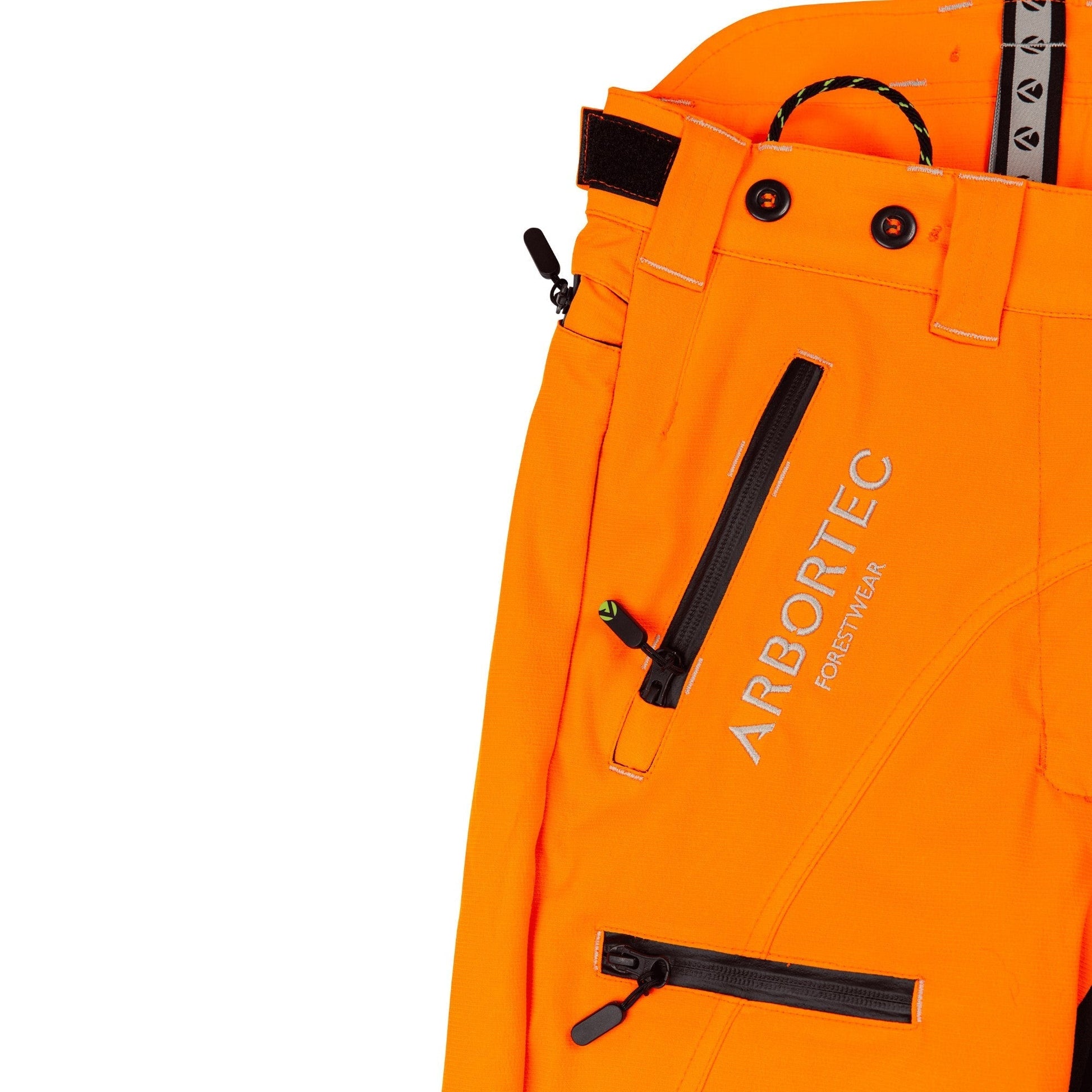 ATHV4070(F) Breatheflex Pro Women's Chainsaw Trousers Class 1 / Design C - Hi - Vis Orange - Arbortec Forestwear