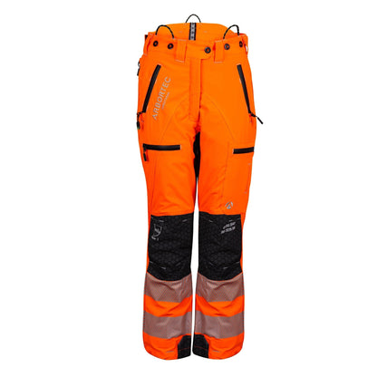 ATHV4070(F) Breatheflex Pro Women's Chainsaw Trousers Class 1 / Design C - Hi - Vis Orange - Arbortec Forestwear