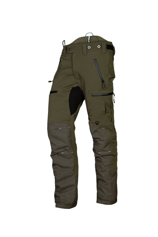 AT4060 Breatheflex Pro Chainsaw Trousers Design A Class 1 - Olive