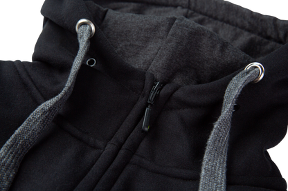 AT5020 Black Zip Hoodie