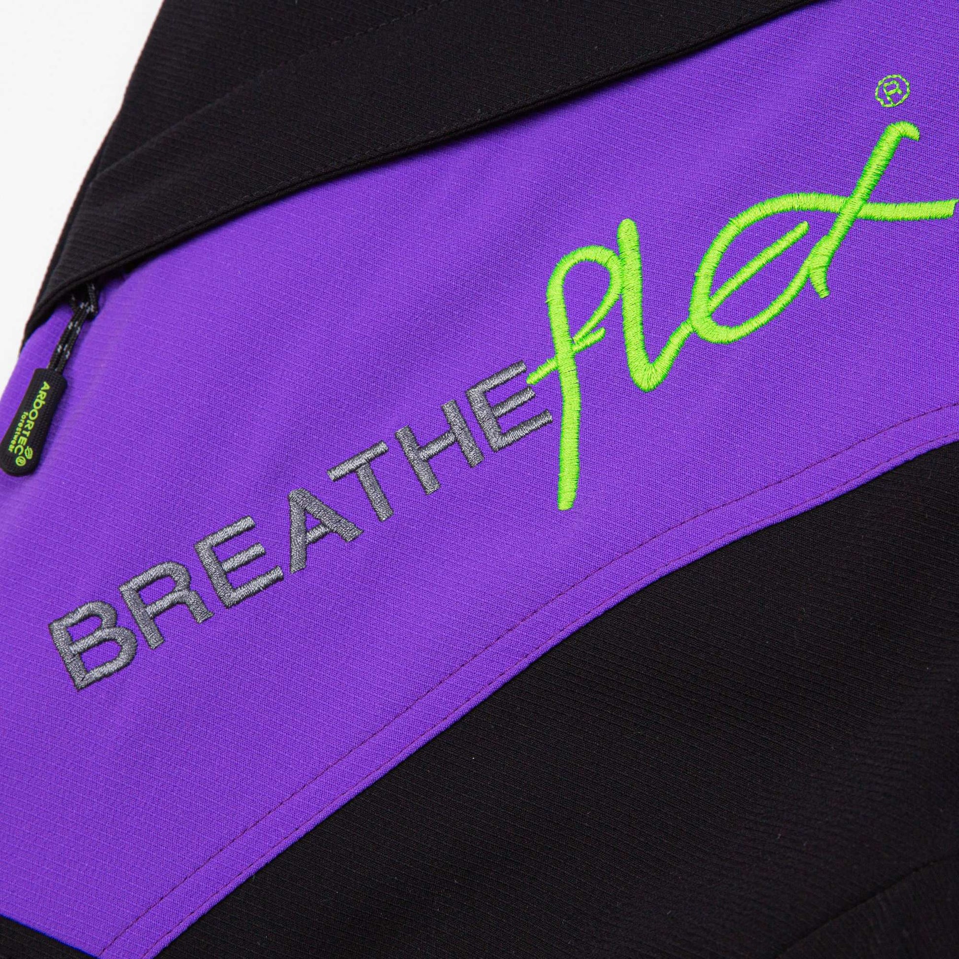 AT4050 Breatheflex Ladies Type C Class 1 Chainsaw Trousers - Purple - Arbortec Forestwear