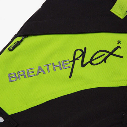 AT4010 Breatheflex Ladies Type A Class 1 Chainsaw Trousers - Lime - Arbortec Forestwear