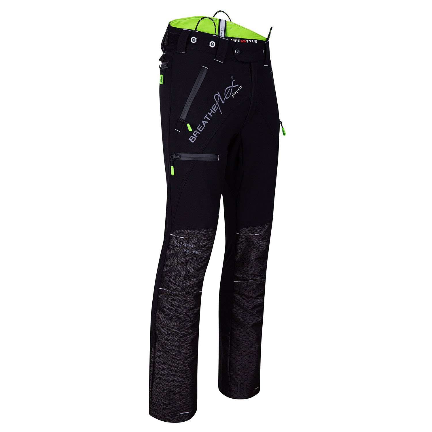 AT4071 Freestyle Chainsaw Trousers Design C Class 1 - Black