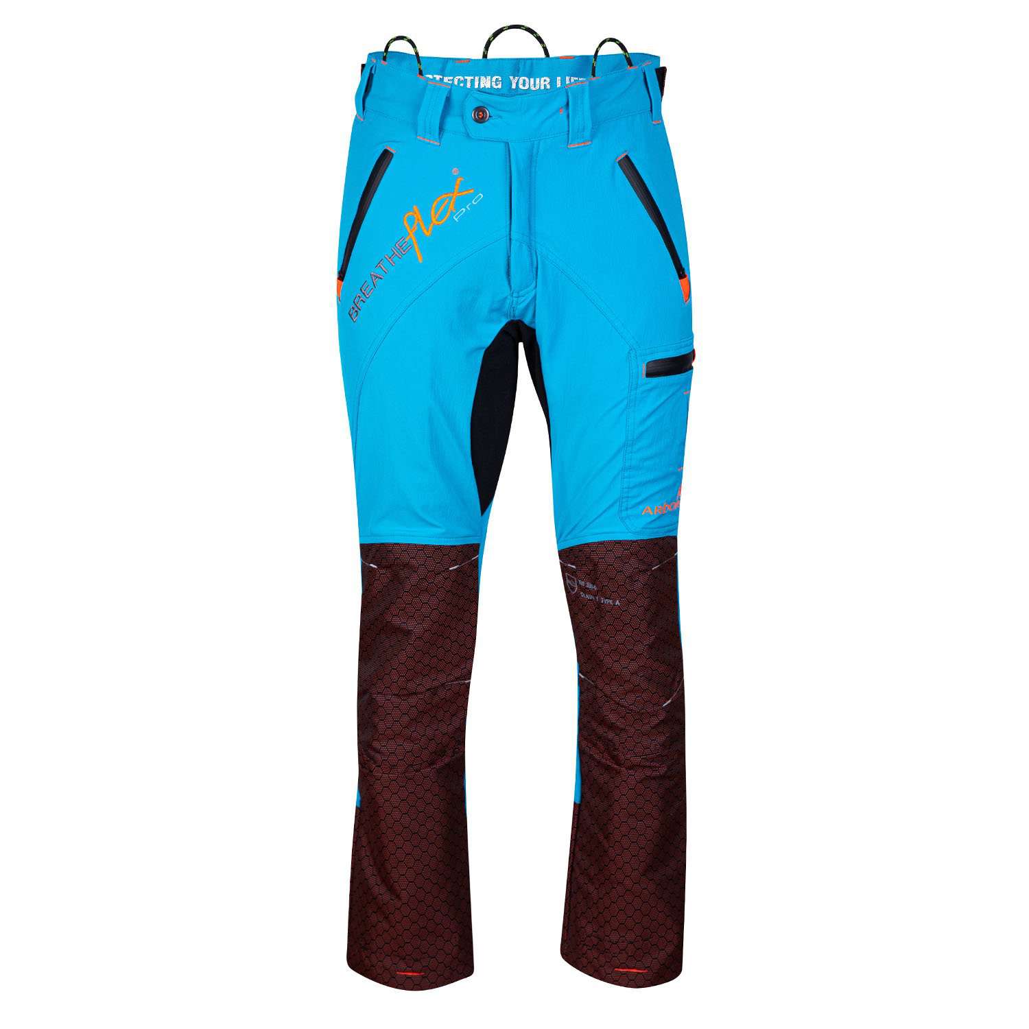 AT4071 Freestyle Chainsaw Trousers Design C Class 1 - Aqua