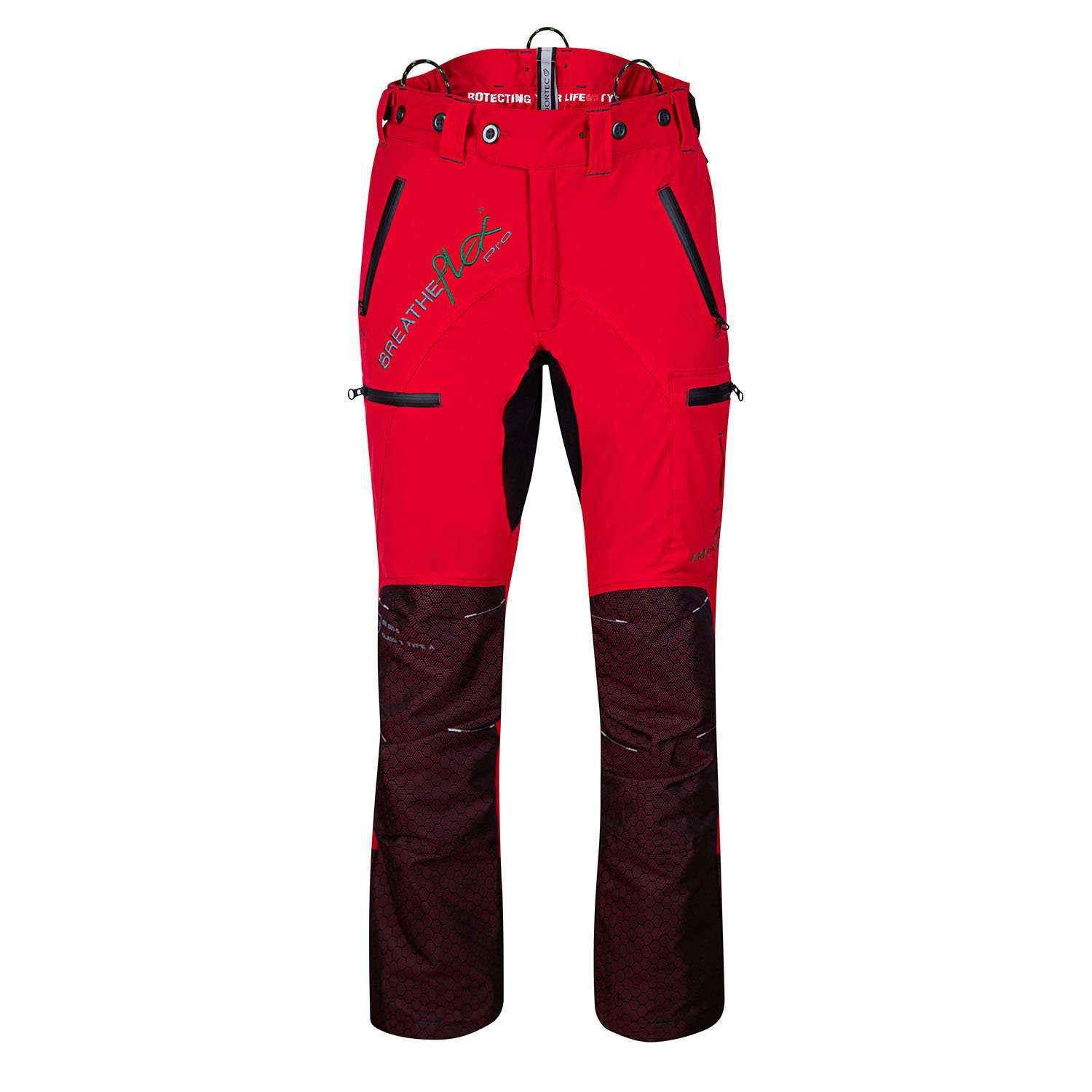AT4061 Freestyle Chainsaw Trousers Design A Class 1 - Red