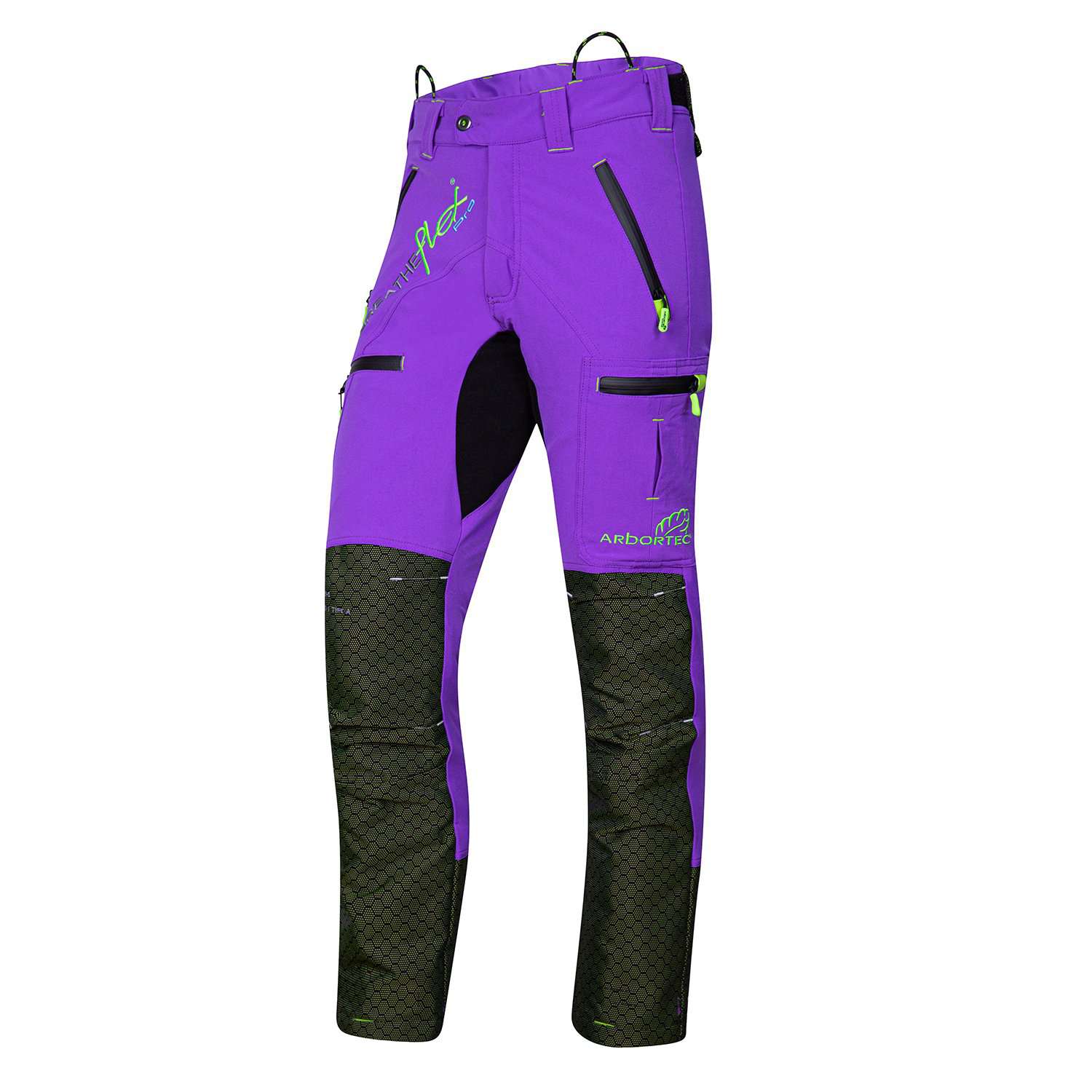 AT4071 Freestyle Design Chainsaw Trousers C Class 1 - Purple