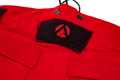 AT4080 - Arbortec Deep Forest Chainsaw Trousers Design A/Class 1 - Red