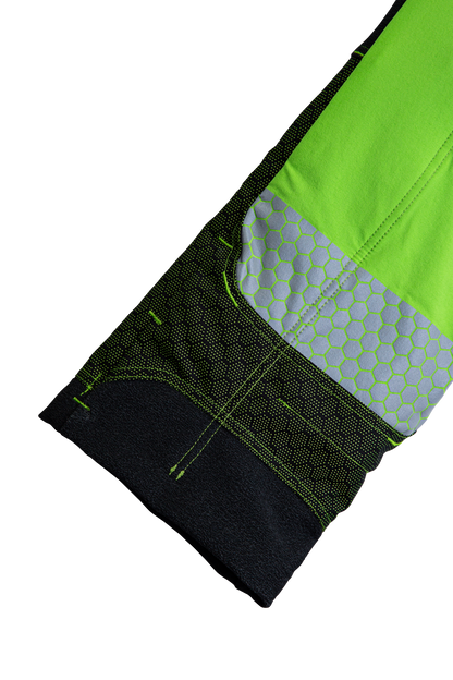 AT4090 - Arbortec Deep Forest Chainsaw Trousers Design C/Class 1 - Lime