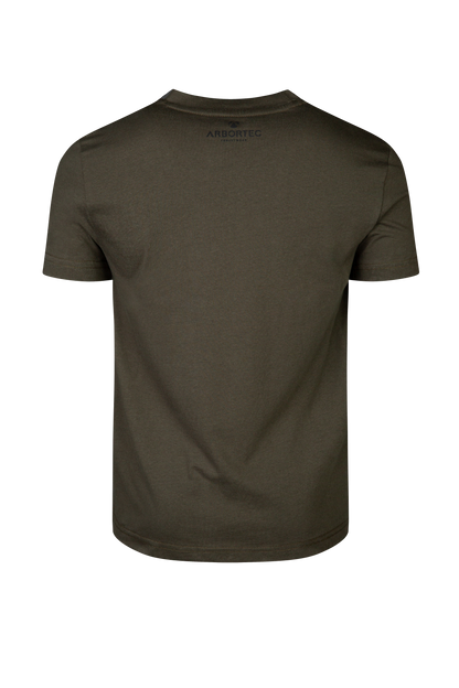 AT5006 Olive Short Sleeve T-Shirt Short