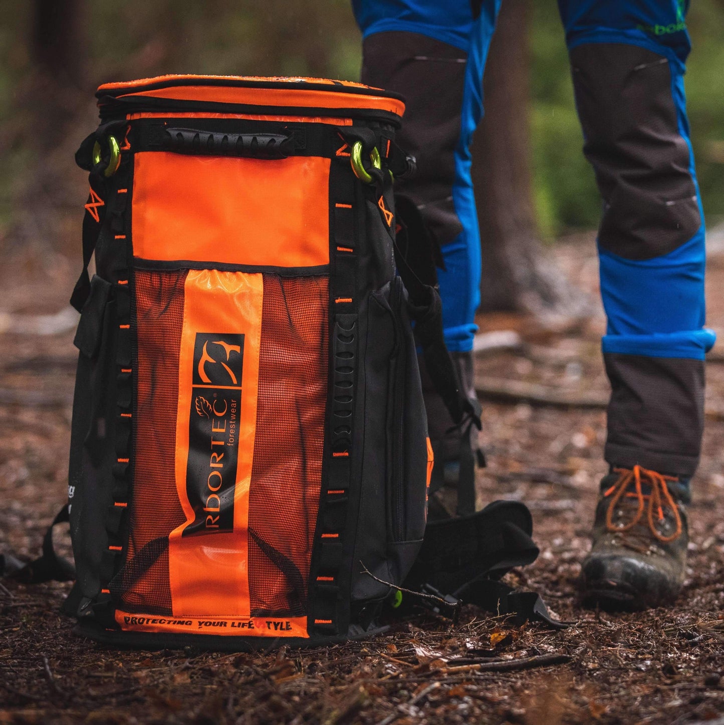 AT107-65 Cobra Rope Bag - Orange 65L - Arbortec Forestwear
