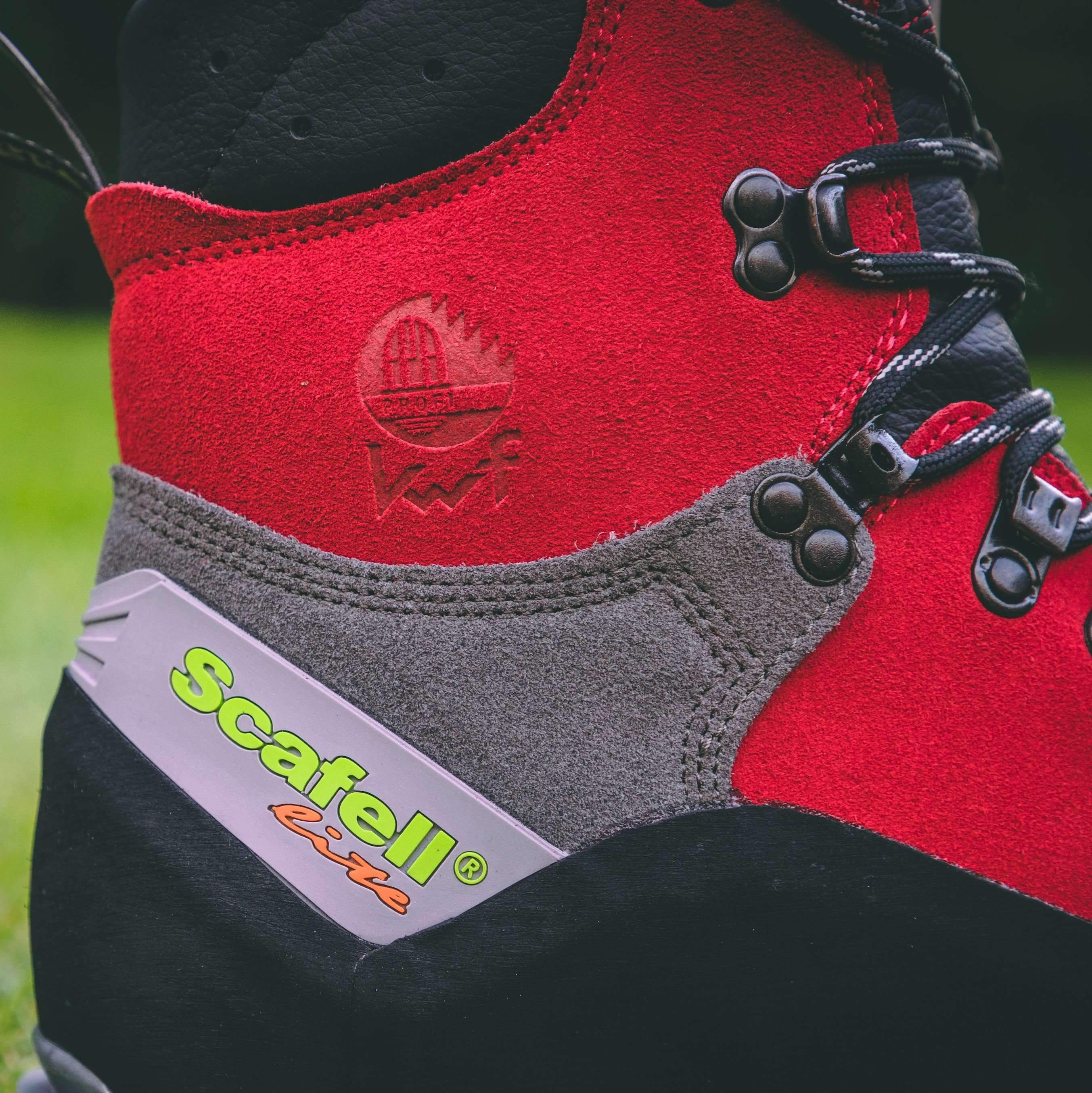 Scafell Lite Class 2 Chainsaw Boot - Red - AT33400 - Arbortec Forestwear