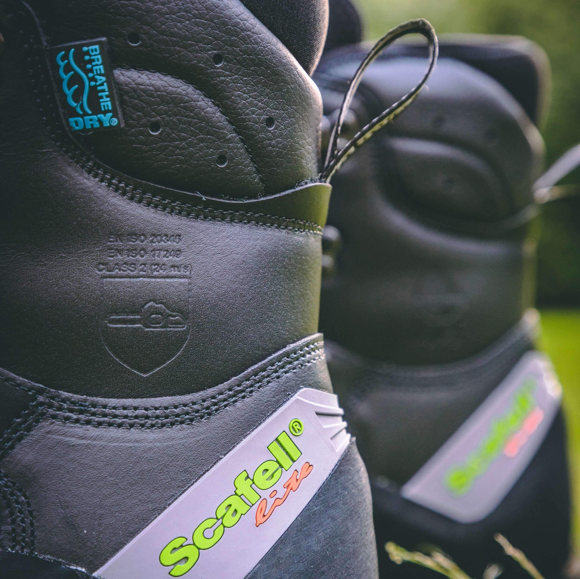 Scafell Lite Class 2 Chainsaw Boot  - Black - AT33100 - Arbortec Forestwear