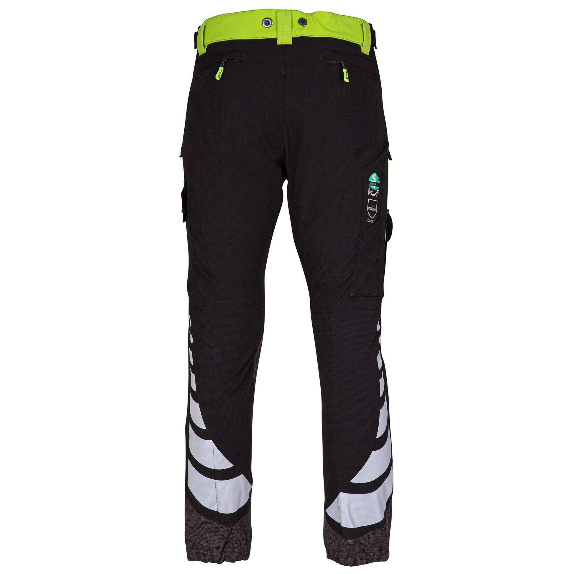 AT4010 Breatheflex Ladies Type A Class 1 Chainsaw Trousers - Lime - Arbortec Forestwear