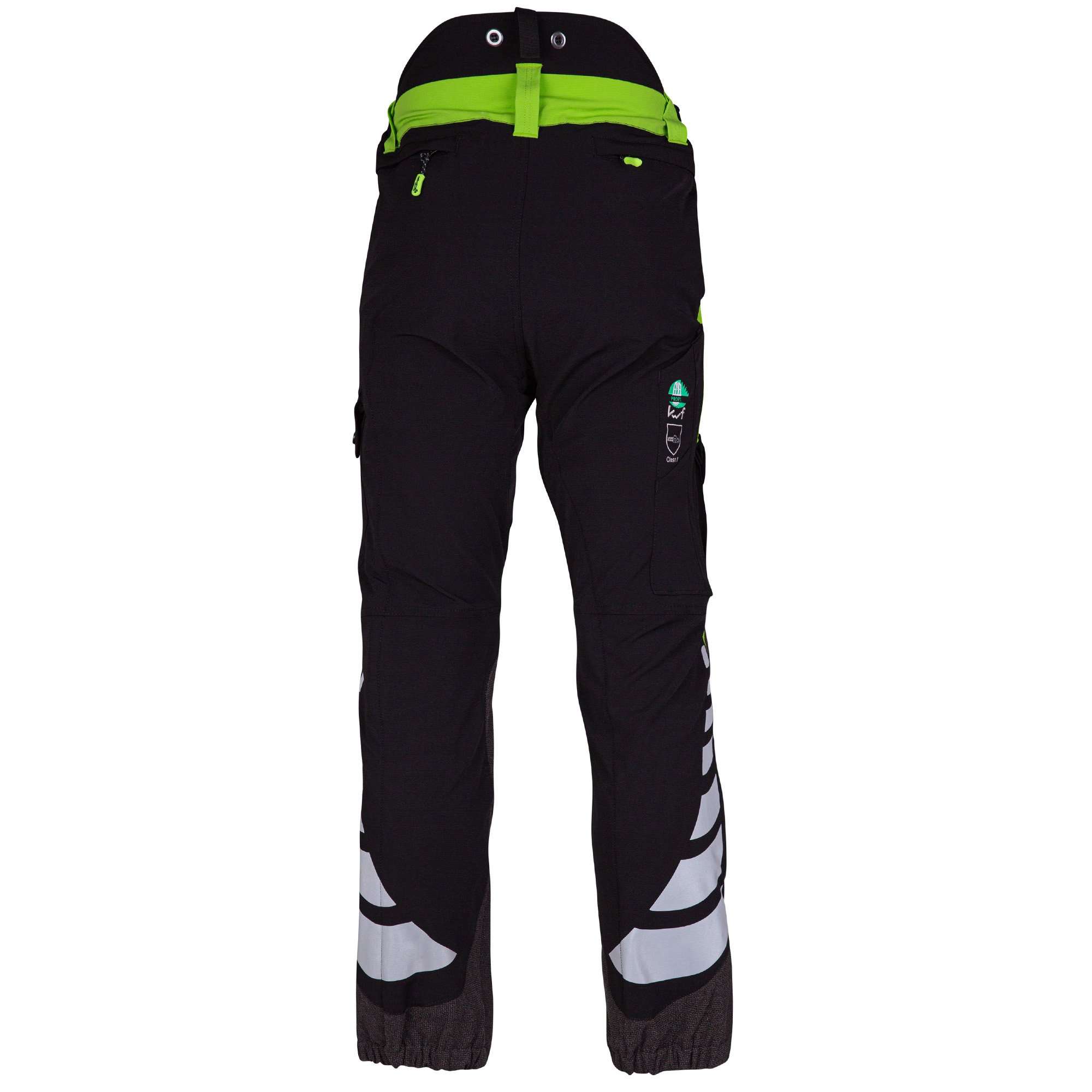 AT4015 Breatheflex Chainsaw Trousers Design A Plus Class 1 - Lime