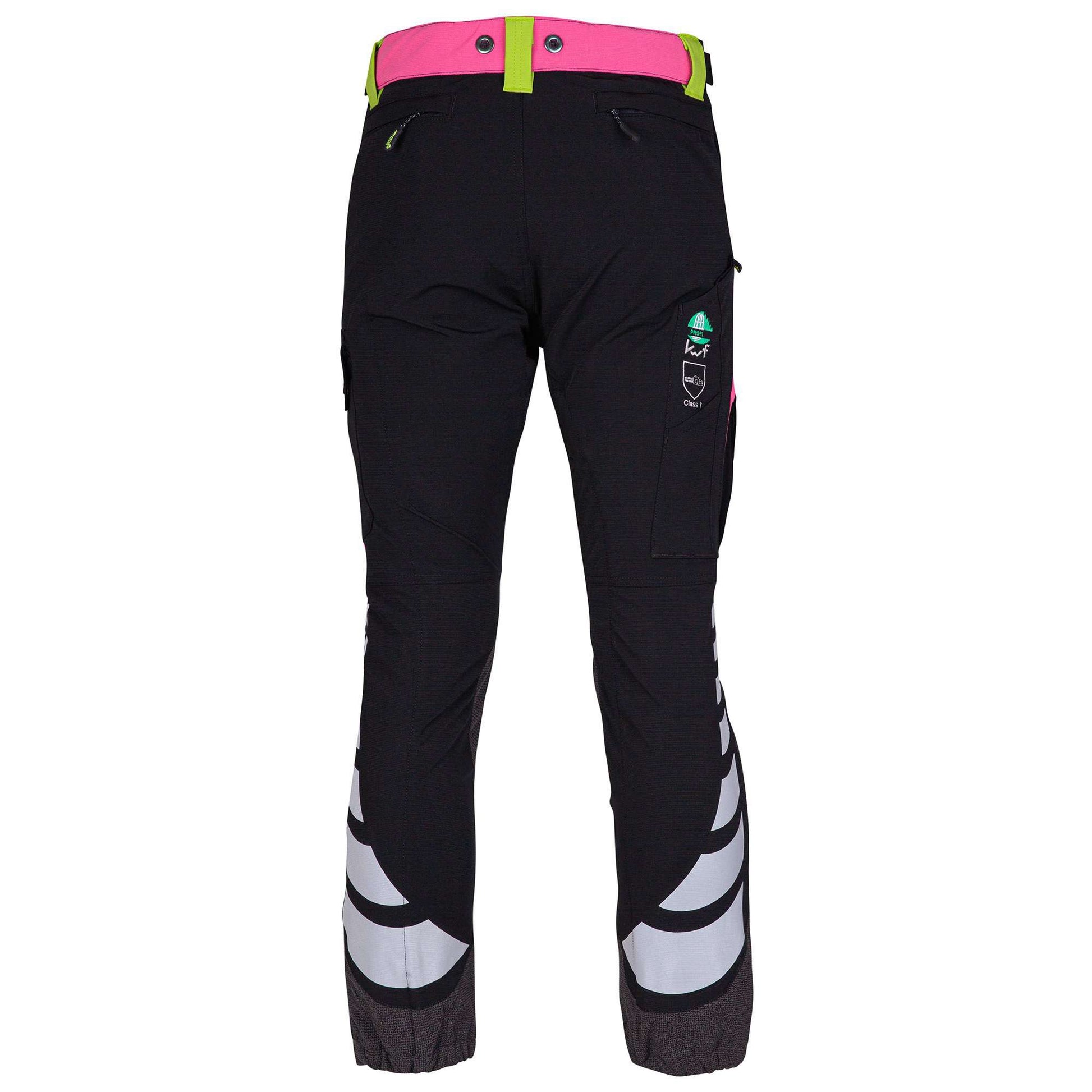 AT4050 Breatheflex Ladies Type C Class 1 Chainsaw Trousers - Pink - Arbortec Forestwear