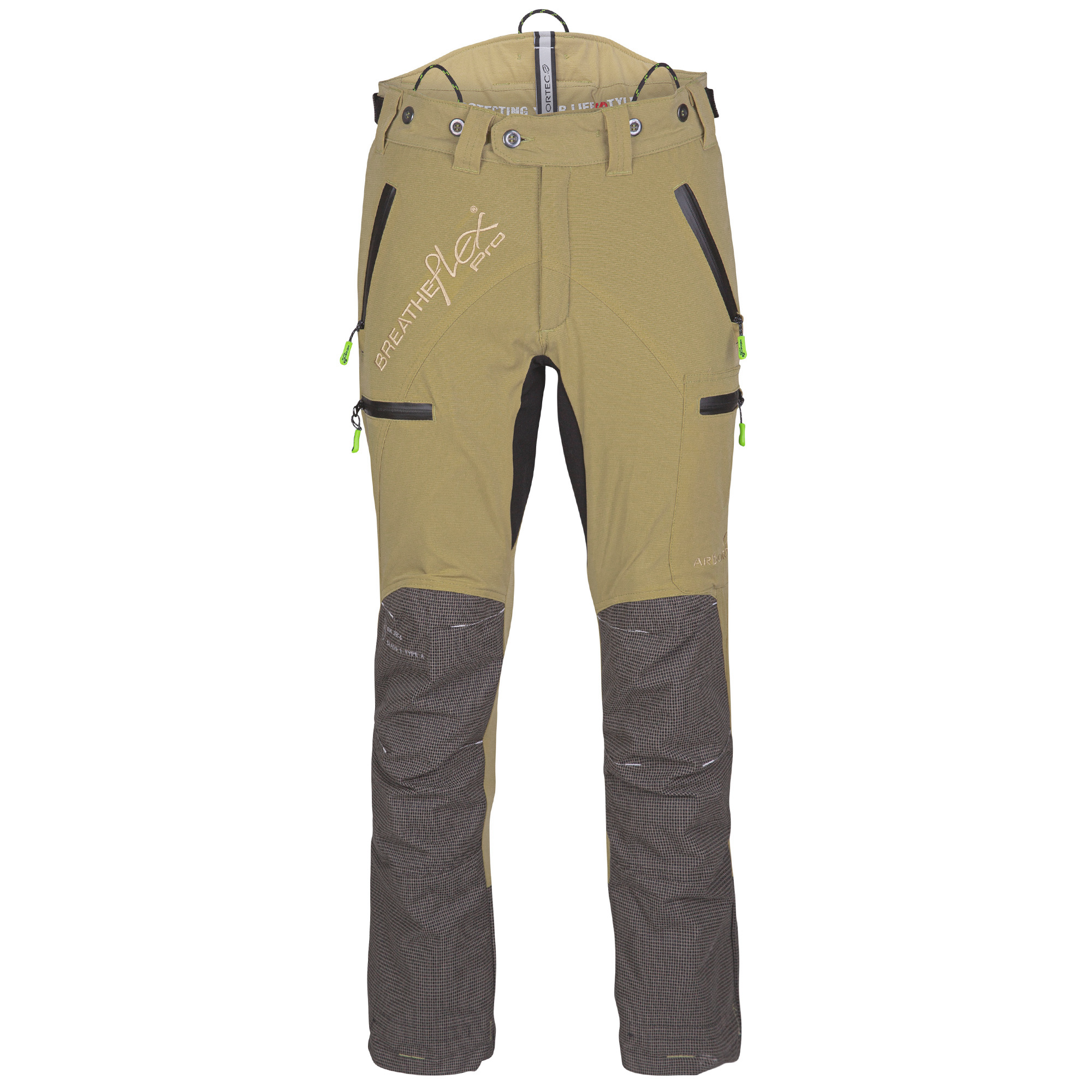 AT4060 Breatheflex Pro Chainsaw Trousers Design A Class 1 - Beige