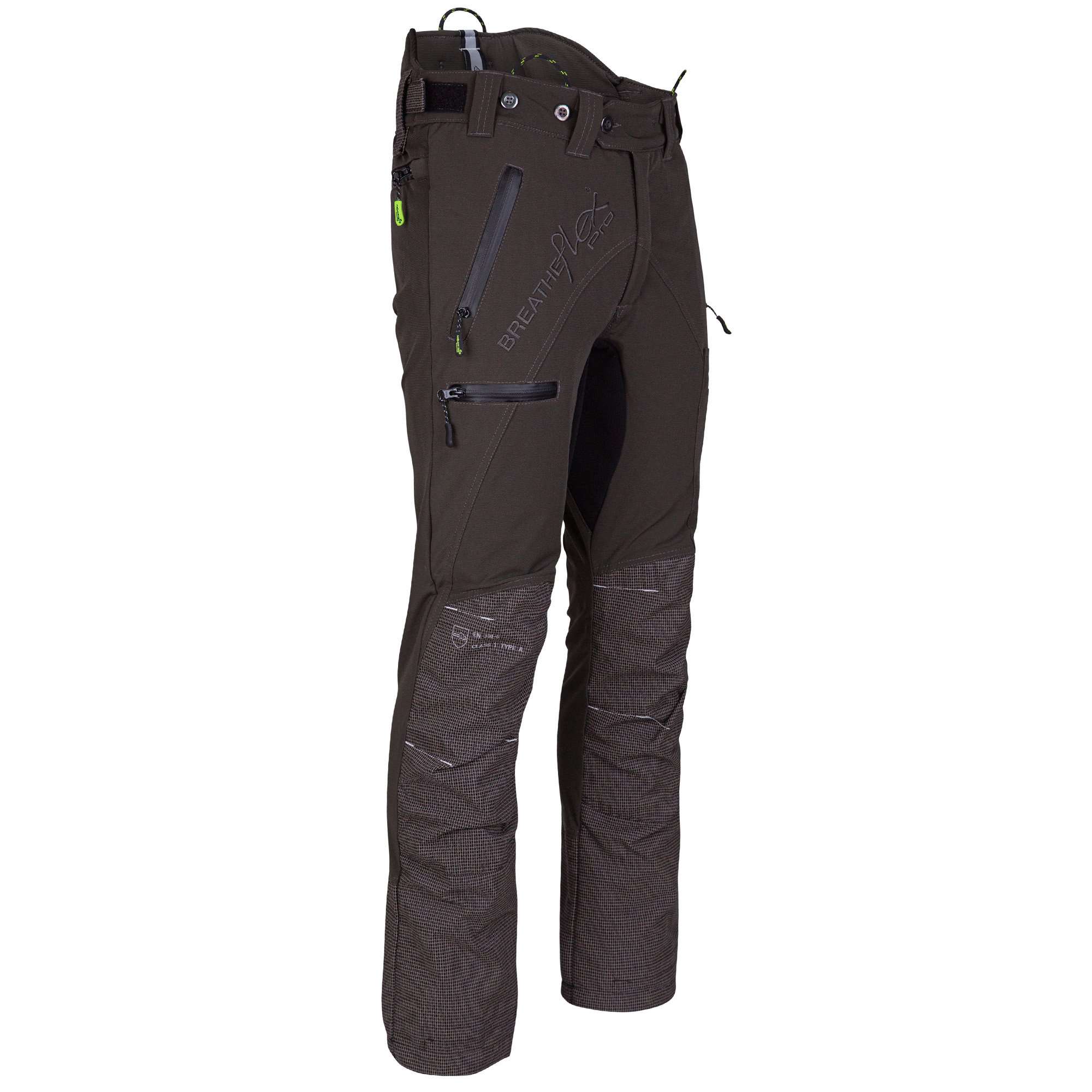 AT4070 Breatheflex Pro Type C Class 1 Chainsaw Trousers - Olive - Arbortec Forestwear