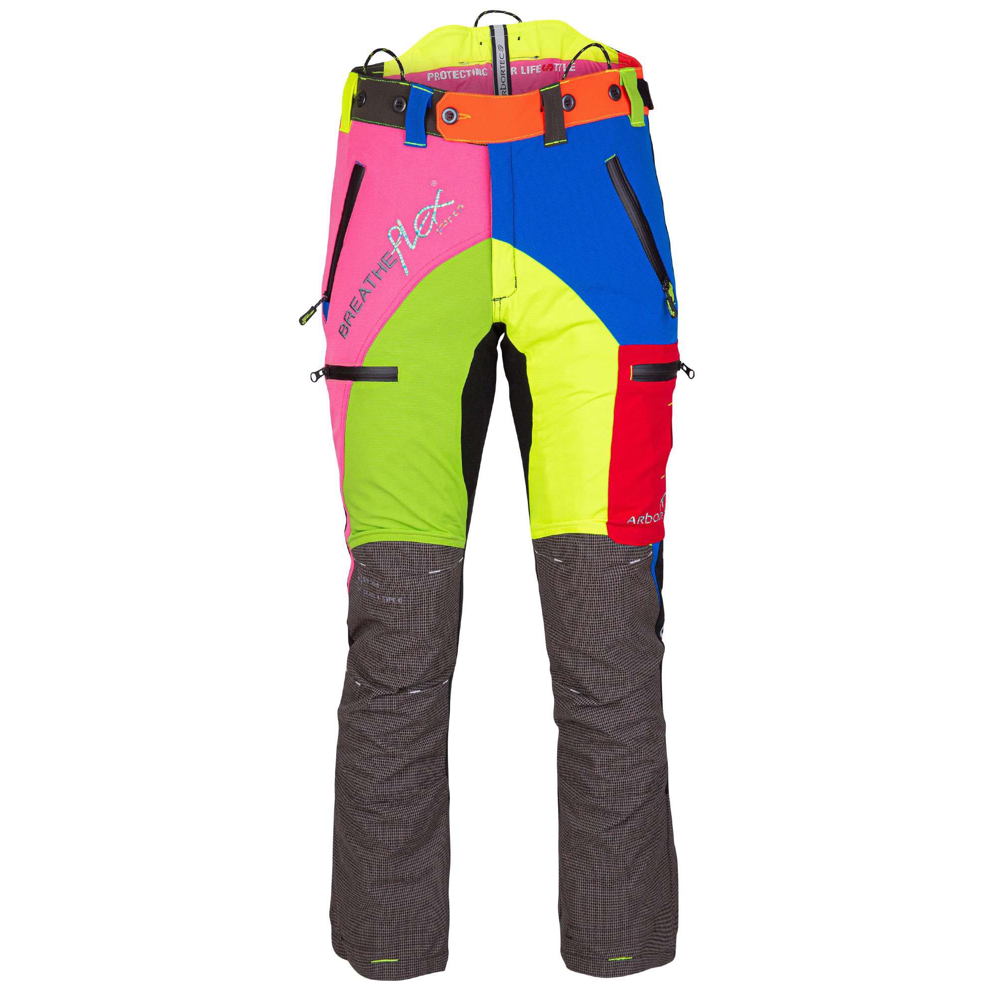 AT4060 Breatheflex Pro Type A Class 1 Chainsaw Trousers - Multi Colour - Arbortec Forestwear