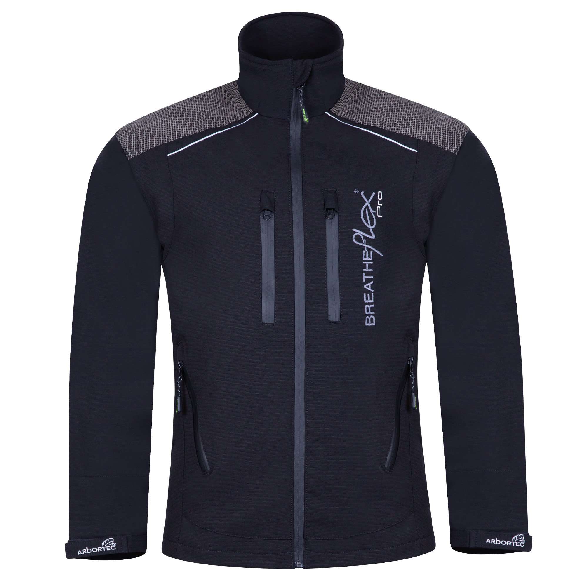 AT4100 Breatheflex Pro Work Jacket - Black - Arbortec Forestwear