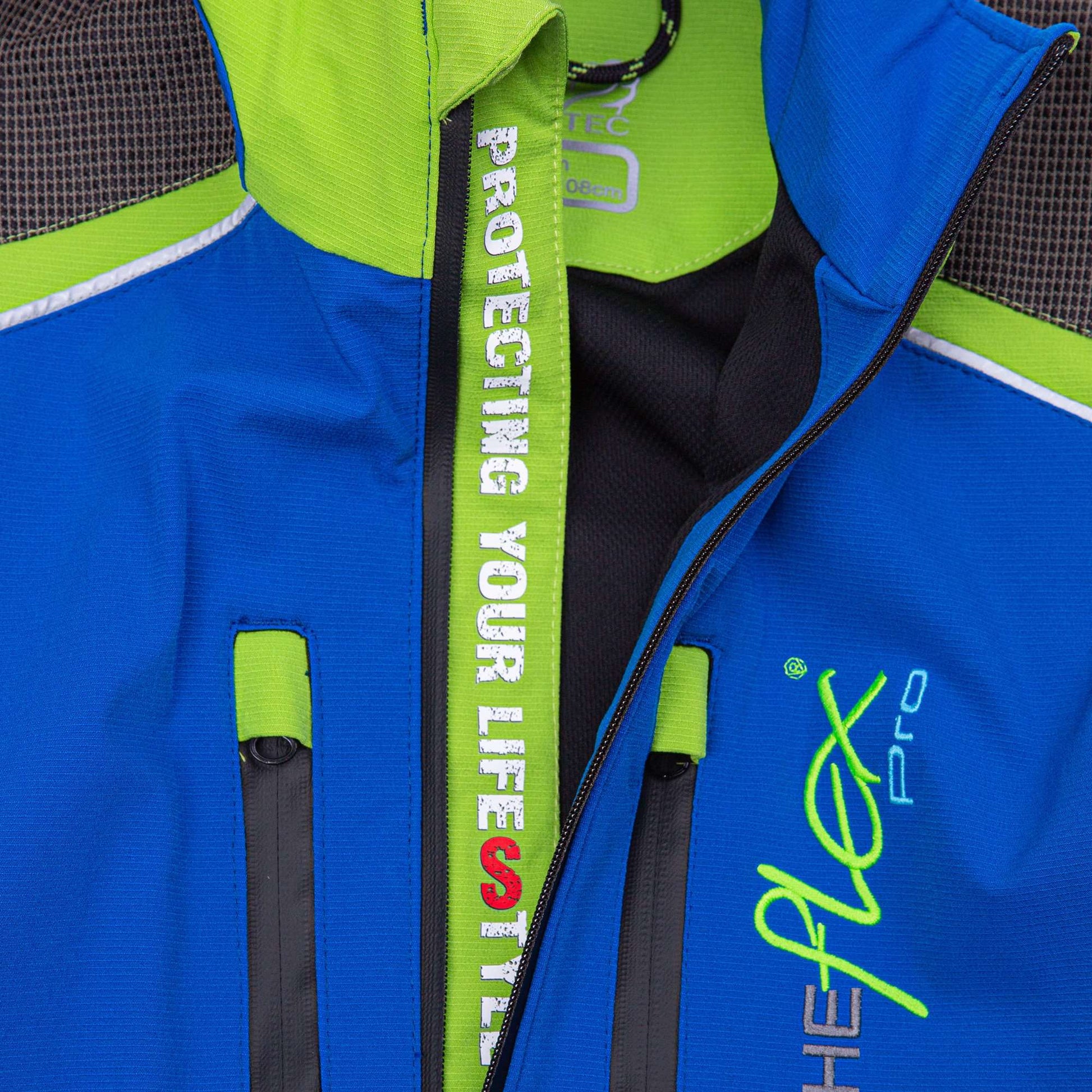 AT4100 Breatheflex Pro Work Jacket - Blue - Arbortec Forestwear