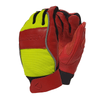 AT875 Arbortec Chainsaw Gloves Red & Yellow